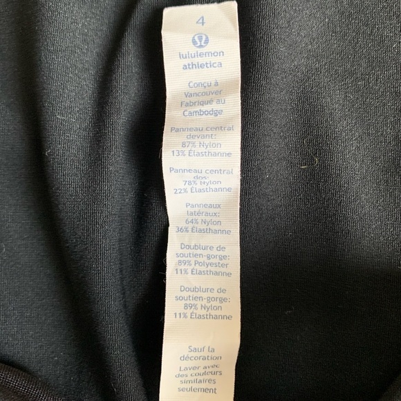 LULULEMON Bodycon Tank Women Sleeveless Athletic Elastic Sheer Support Tank Top - Picture 5 of 6